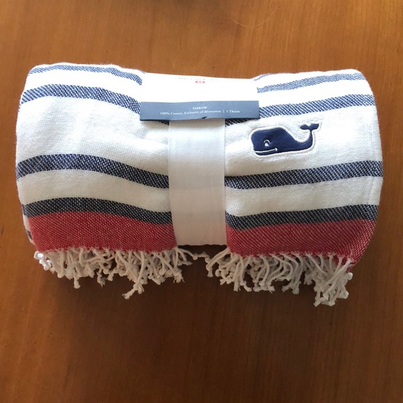 Vineyard Vines Other - Vineyard Vines 60”x70” cotton throw NWT